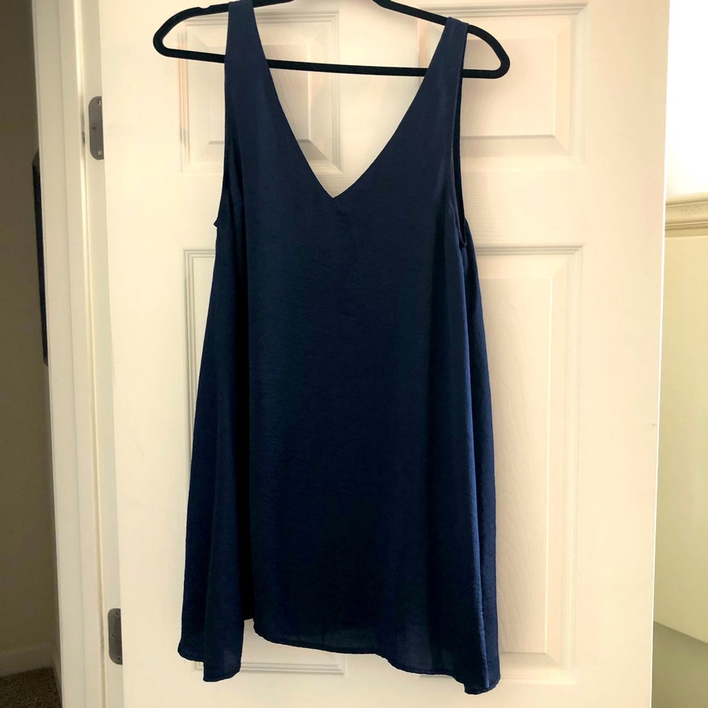 Silky mini dress